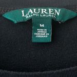 Ralph Lauren Cotton Black Suede Elbow Patch Long Photo 4