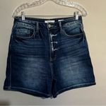 Kancan Robbie High Rise Mom Fit Shorts Photo 4