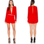 Motel Rocks Revolve Motel Red Hot Romper New With Tags Size Small Photo 1
