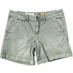 Anthropologie Anthro Pilcro Sz 27 Shorts Hyphen Chino Mid Rise Flat Front Cotton Blend Women’s Photo 0
