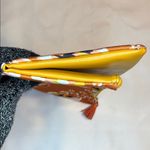 Rachel Pally  Floral Orange and Yellow Reversible Clutch EUC Photo 6