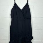 Lulus Woman’s Black Classic Formal Sphaghetti Strapped Mini Dress Size Large Photo 0