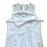 Lilly Pulitzer Mila White Corded Floral Lace Gold Side Lace Dress Retail $228 Photo 7