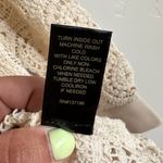 House of Harlow 1960 crochet / faux leather button down top XS Photo 4