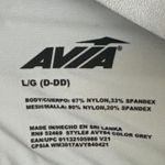 Avia NWT  High Impact Wireless Sports Bra Womens L Gray Adjustable Racerback Gym Photo 6