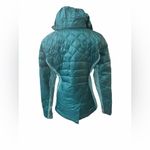 Lululemon Down for a run Women's Teal Quilted Jacket size 8 Photo 4