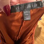 FADED ROSE BOHO STRAPPY LONG TIERED CROCHET TERRACOTTA MAXI DRESS Orange Size M Photo 5