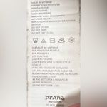 prAna  Andie Racer Back Black and White Tank Top - Size Small - VGUC Photo 3