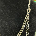 Vera Bradley Silver & Navy Statement Necklace Photo 2