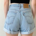 Levi's Vintage Levi’s 90’s Cuffed Shorts Blue, 26 (Vintage Jr. Size 7) Photo 1