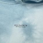 AllSaints‎ Spitalfields Sasha Tie Dye Cotton Hoodie Sweatshirt Blue Size 4 $155 Photo 1