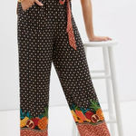 Anthropologie Farm Rio  Tucker Paperbag Pants Size Large Photo 0