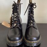 Dr. Martens Leopard Faux Fur lined boots Warmwair Sz 6 / 36 NWOB Photo 3