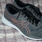 ASICS  Gray and Black Athletic Shoes with‎ Breathable Mesh Photo 13