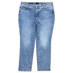 Talbots  Straight Leg Jeans Women’s Plus Size 16W Carolina Wash High Rise Stretch Photo 1