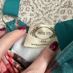 Mia Joy Joyfolie Journee Corset Top In Aegean Ikat Green Size XXS Photo 4