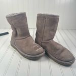 UGG  AUSTRALIA Classic Short Purple Suede Boots Sheepskin Women’s Size 7 Photo 1