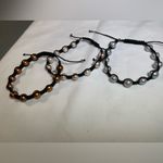 Handmade Pearl bracelets 3 Adjustable Size String stackable different color pearls Photo 1