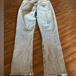 AGOLDE  denim Riley high rise straight crop in zephyr size 25  style a056d-811 Photo 5
