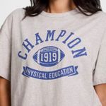 Champion Physical Education Football Graphic T Shirt Womens XX Large Gray Photo 6