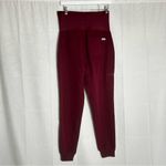 FIGS NWT Burgundy Zamora Woman’s Maternity Scrub Pants Size Small Photo 1