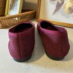 Vivaia Margot 2.0 Square Toe V Cut Flats Knit Womens 36 Red Size 5 Photo 4