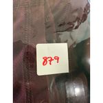 Banana Republic  Burgundy Bike Shorts‎ Women's Medium Athletic Activewear Pockets Photo 7