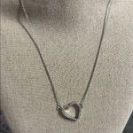 Swavorski Swarovski Crystal Silver Heart Pendant Necklace Photo 1