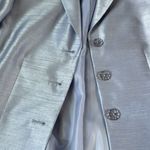 Le Suit  Lavender Two Piece Blazer & Skirt Set SIZE 10 Photo 3