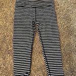 Tommy Hilfiger 🌺  Sport black and white striped athletic crops Photo 0
