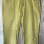 Lilly Pulitzer NEW  yellow green lime carpi jeans pants size 4 casual woman’s Photo 0
