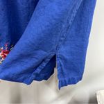 Johnny Was  women’s medium Florence Tunic Dress/top embroidery 100% linen Photo 5