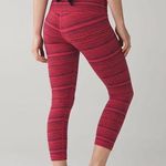 Lululemon Wunder Under High Rise Crop Cyber Boom Juice Alarming - size 6 Photo 0