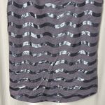 Anthropologie Women's Purple C Keer Sequin Tank Top with Tie Back Size Small Photo 2