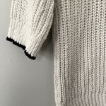 Loft heavy warm knit cotton boho vintage style long sleeved top casual shirt Photo 2