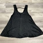 Juicy Couture Los Angeles Black & Silver Sleeveless Flare Tank Size Small Photo 4