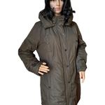 Madden Girl Juniors' Hooded Faux-Fur-Trim Parka- Size medium Photo 13