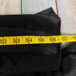 Halston IV Dorian Black Long Dress Wrap Size 10 Union Made Studio 54 1970s VTG Photo 5