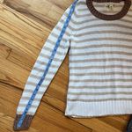 Banana Republic Women’s Metallic Stripe Sweater Size M Photo 5