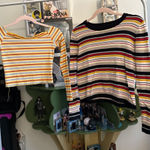 Forever 21  Multicolor Striped Sweater Set Photo 0