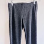 Vince Women’s XS Seamed Scrunch Ankle Leggings Gray Ponte Knit Designer Pants Photo 4