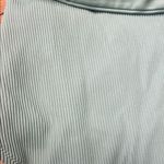 Aerie Green Ribbed High Waisted Bikini Swimsuit Photo 2