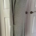 ZARA NWOT GREEN MARL SOFT TOUCH MIDI RIBBED KNIT DRESS Photo 8