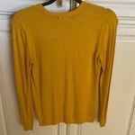 ZARA  knit mustard yellow long sleeve Photo 2