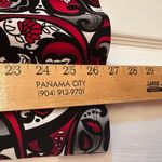 East 5th Top Women’s Sz S Red Black Babydoll Y2K Empire Whimsigoth Paisley Photo 5