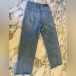 Madewell EUC curvy vintage jeans wide leg cropped 24 broken zipper needs repair Photo 5