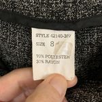 TRIBAL Dark Grey Marled Wide Leg Dress Capri Pants Size 8 Photo 2