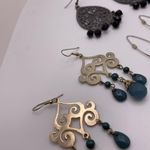 Lot Of 5 Costume Earrings Pierced Dangle Drop Photo 6