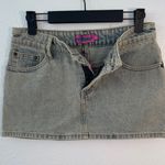 Edikted  Light Blue Denim Mini Skirt Photo 7