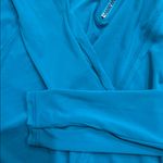 Free People Movement  Teal Long Sleeve Quarter Zip Hoodie Photo 3